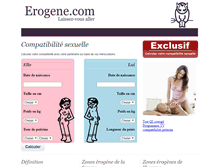 Tablet Screenshot of erogene.com